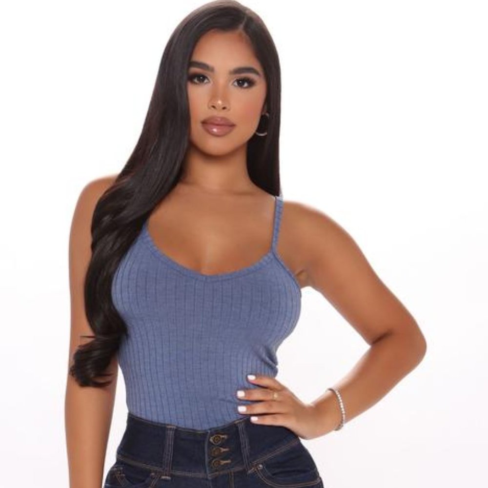 Embracing Basic Top - Blue